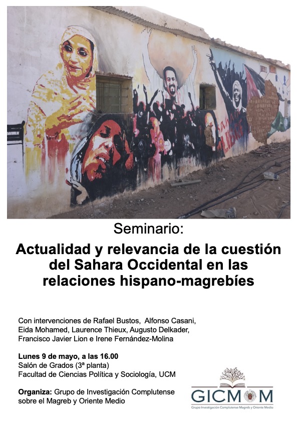 Seminario: Actualidad y relevancia de la cuestión del Sahara Occidental en las relaciones hispano-magrebíes  - 1